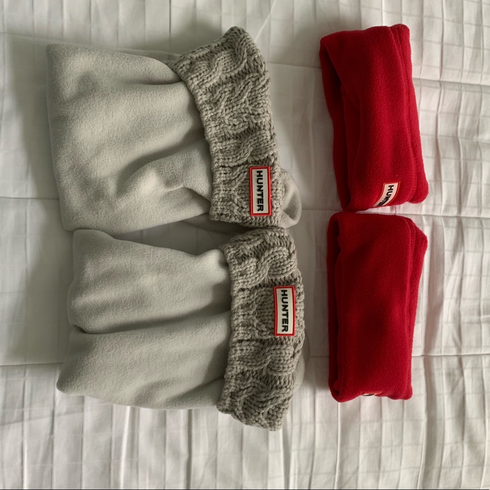 Two pairs of Hunter Boot Socks